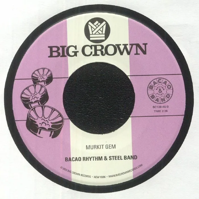 Back cover — BACAO RHYTHM & STEEL BAND — Hotline Bling
