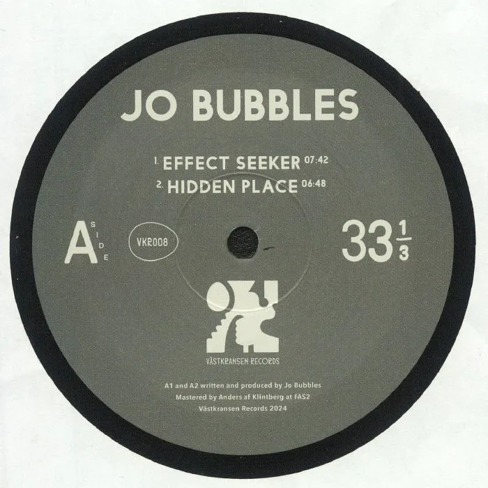 Jo BUBBLES — Hidden Place EP