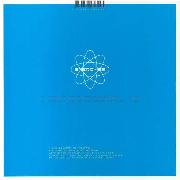 Back cover — ENERGY 52 — Café Del Mar Remixes
