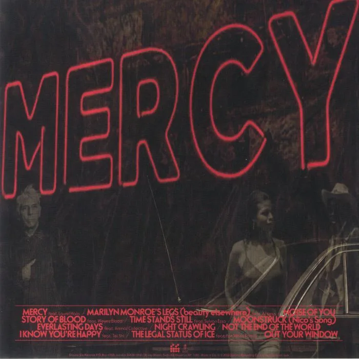 Back cover — John CALE — Mercy
