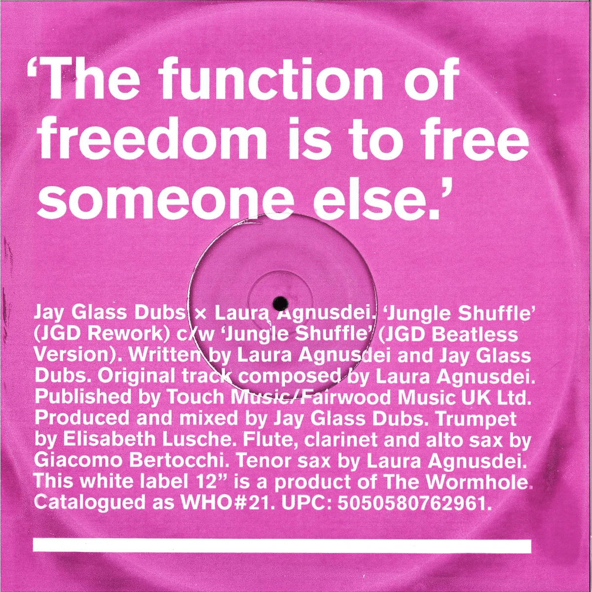 Jay Glass Dubs&Laura Agnusdei — Jungle Shuffle