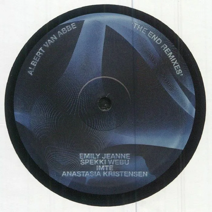 Лицевая сторона обложки — Albert VAN ABBE — The End (remixes)