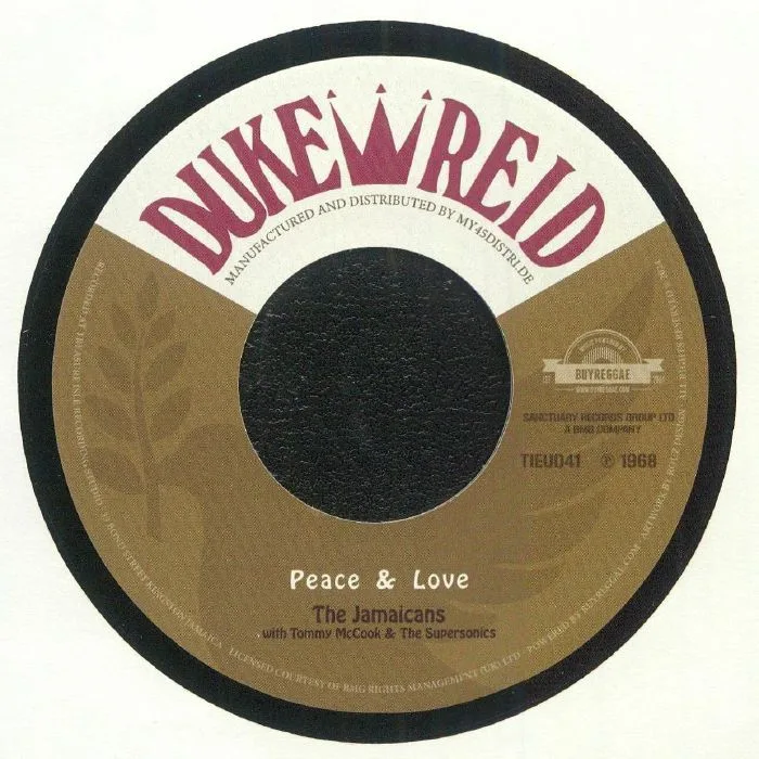 The JAMAICANS / ERROL BROWN — Peace & Love