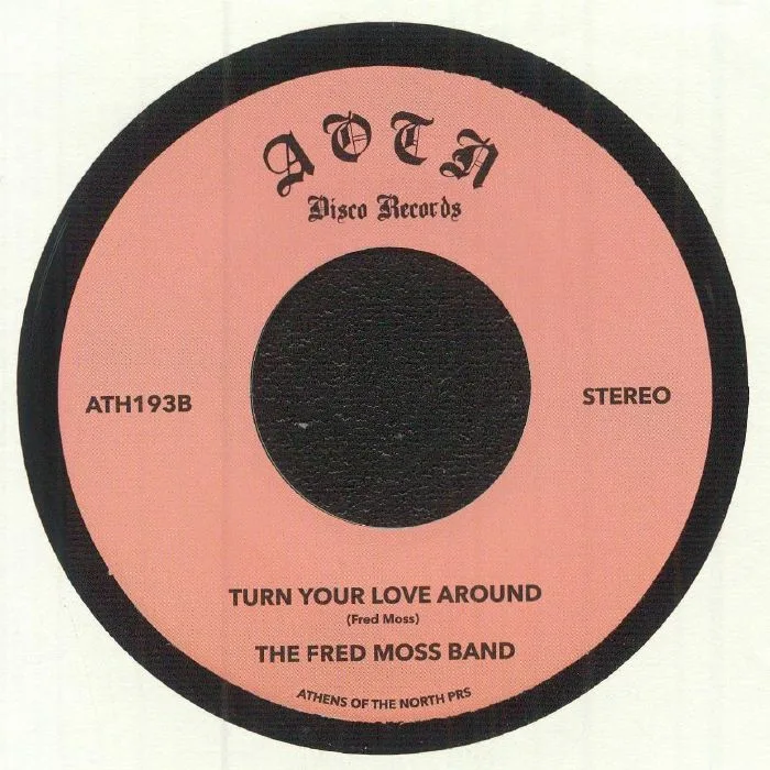 Back cover — The FRED MOSS BAND — Stay Away