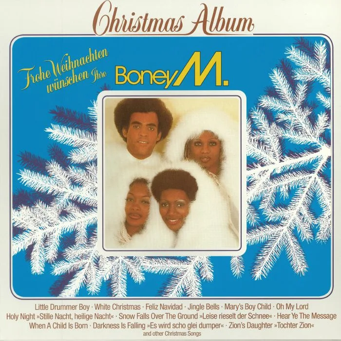 Лицевая сторона обложки — BONEY M — Christmas Album (reissue)