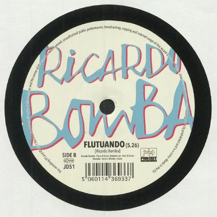 Обратная сторона обложки — RICARDO BOMBA — Eu Sei