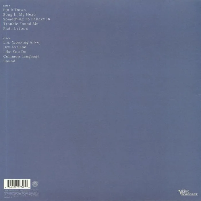 Back cover — Madison CUNNINGHAM — Who Are You Now