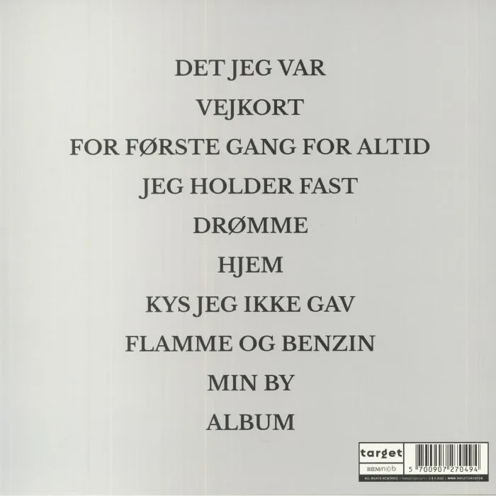 Back cover — Mike TRAMP — For Forste Gang