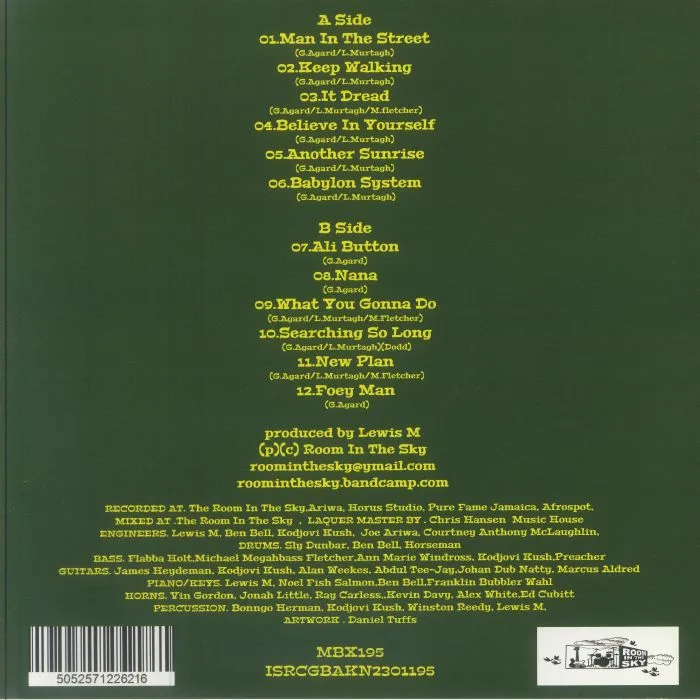 Back cover — George DEKKER — Man In The Street