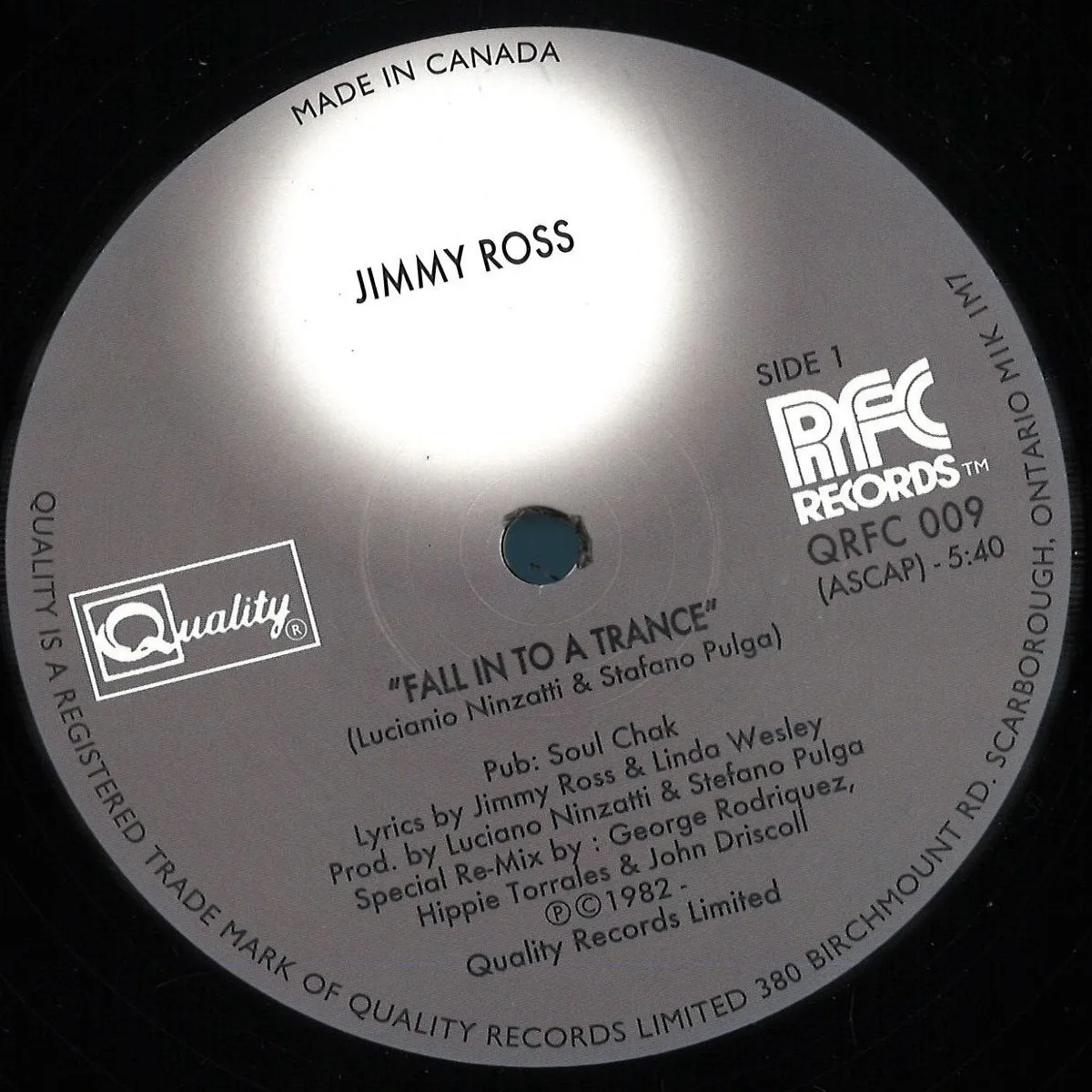 Jimmy Ross — FALL INTO A TRANCE EP