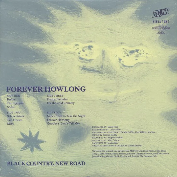 Back cover — BLACK COUNTRY NEW ROAD — Forever Howlong