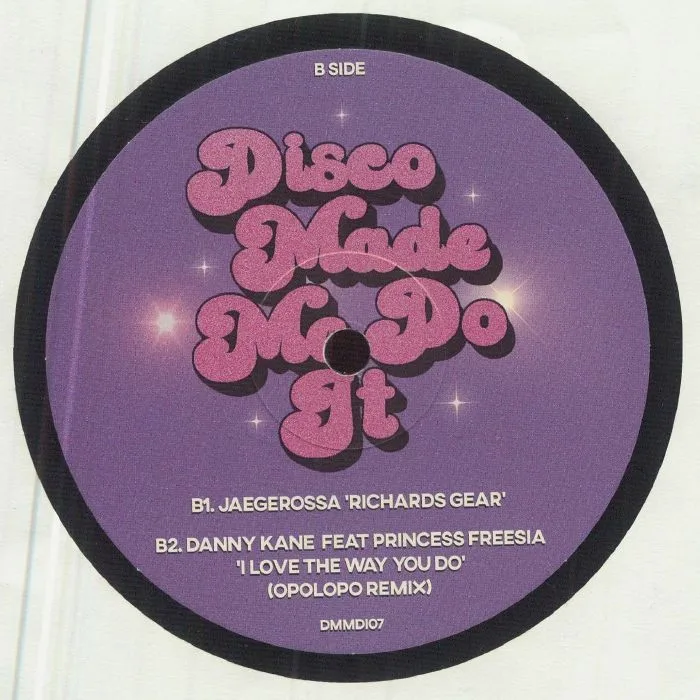 Back cover — SECRET SOUL / YAM WHO? / JAEGEROSSA / DANNY KANE — Disco Made Me Do It Volume 7