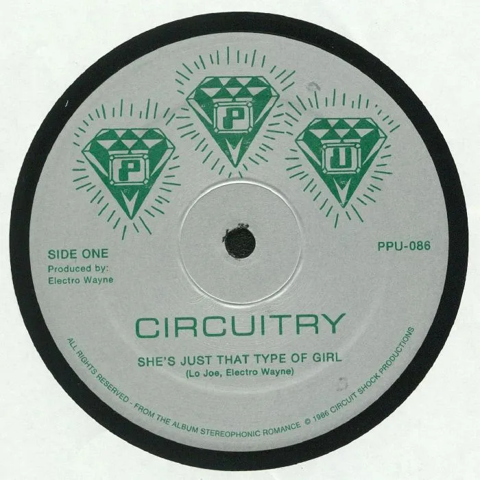 Лицевая сторона обложки — CIRCUITRY — She's Just That Type Of Girl