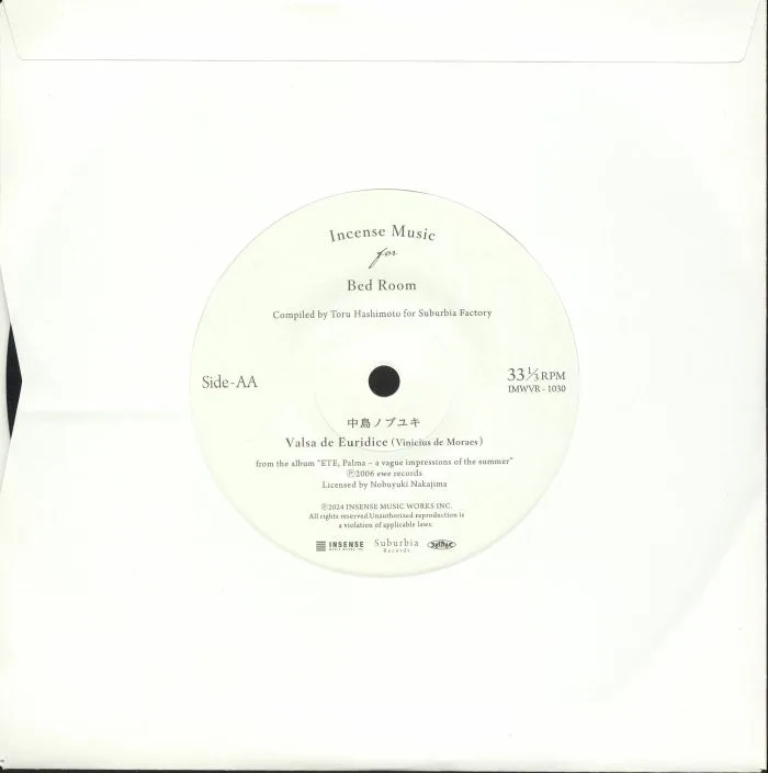 Back cover — Haruka NAKAMURA / NOBUYUKI NAKAJIMA — Soiree