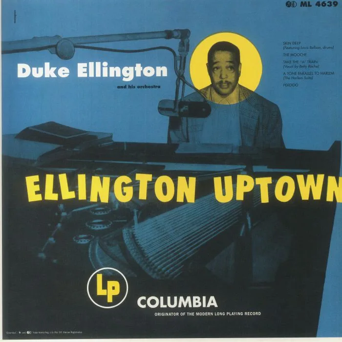 Лицевая сторона обложки — Duke ELLINGTON & HIS ORCHESTRA — Ellington Uptown (remastered)