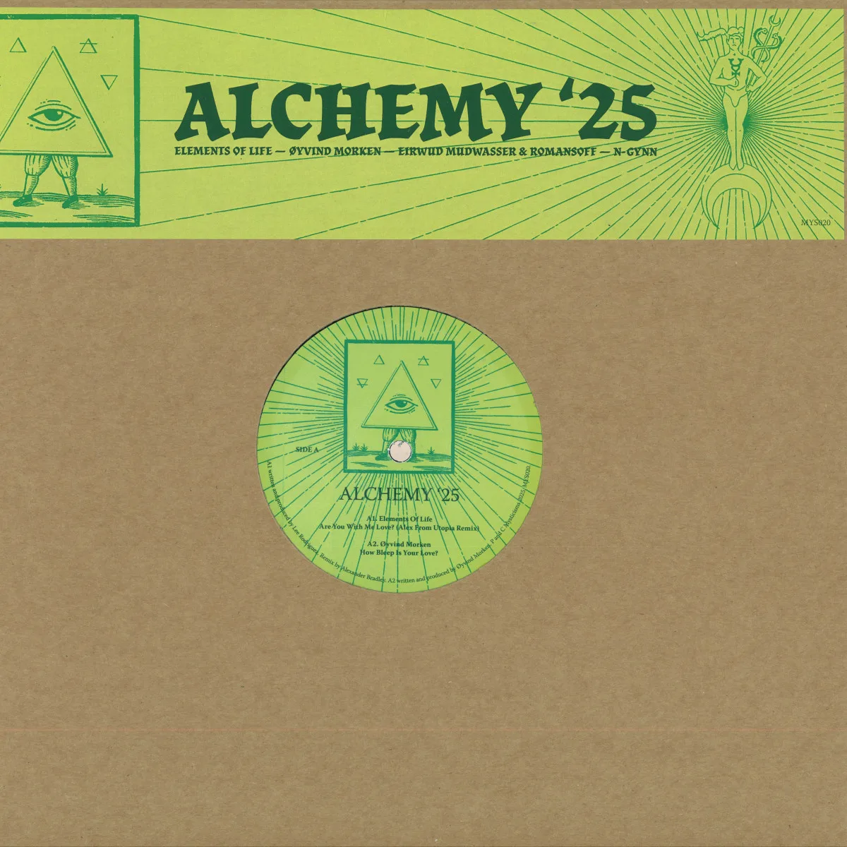 Лицевая сторона обложки — Elements Of Life — Alchemy ’25