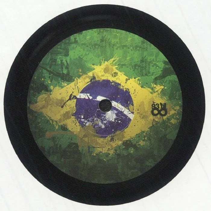 Лицевая сторона обложки — VIBEZ 93 — Brasil '25 EP