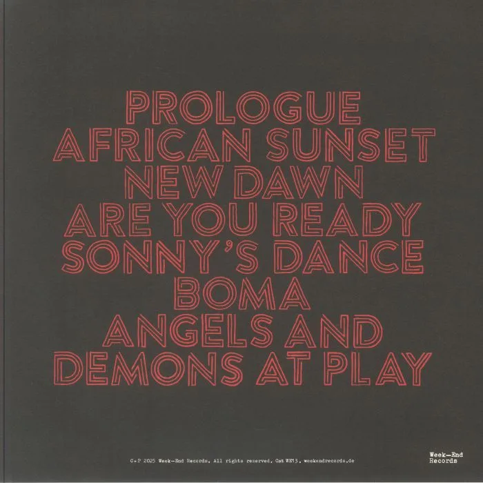 Back cover — Marshall ALLEN — New Dawn