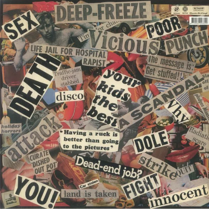 Back cover — SHAM 69 — That's Life (reissue)