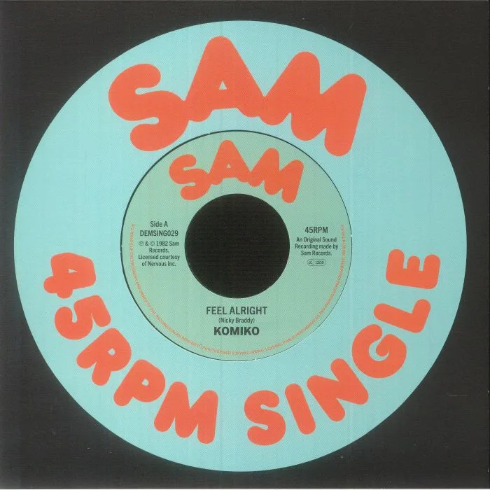 Front cover — KOMIKO — Feel Alright