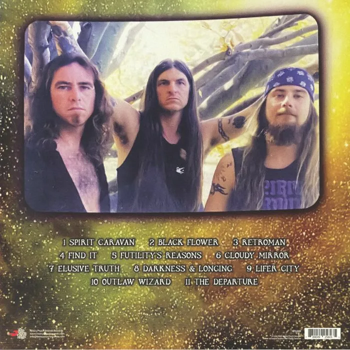 Back cover — SPIRIT CARAVAN — Elusive Truth (reissue)