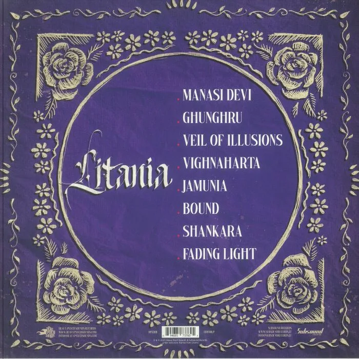 Обратная сторона обложки — LITANIA — Litania