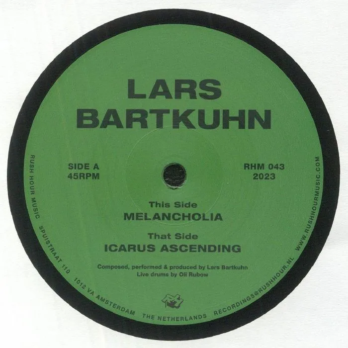 Лицевая сторона обложки — Lars BARTKUHN — Melancholia