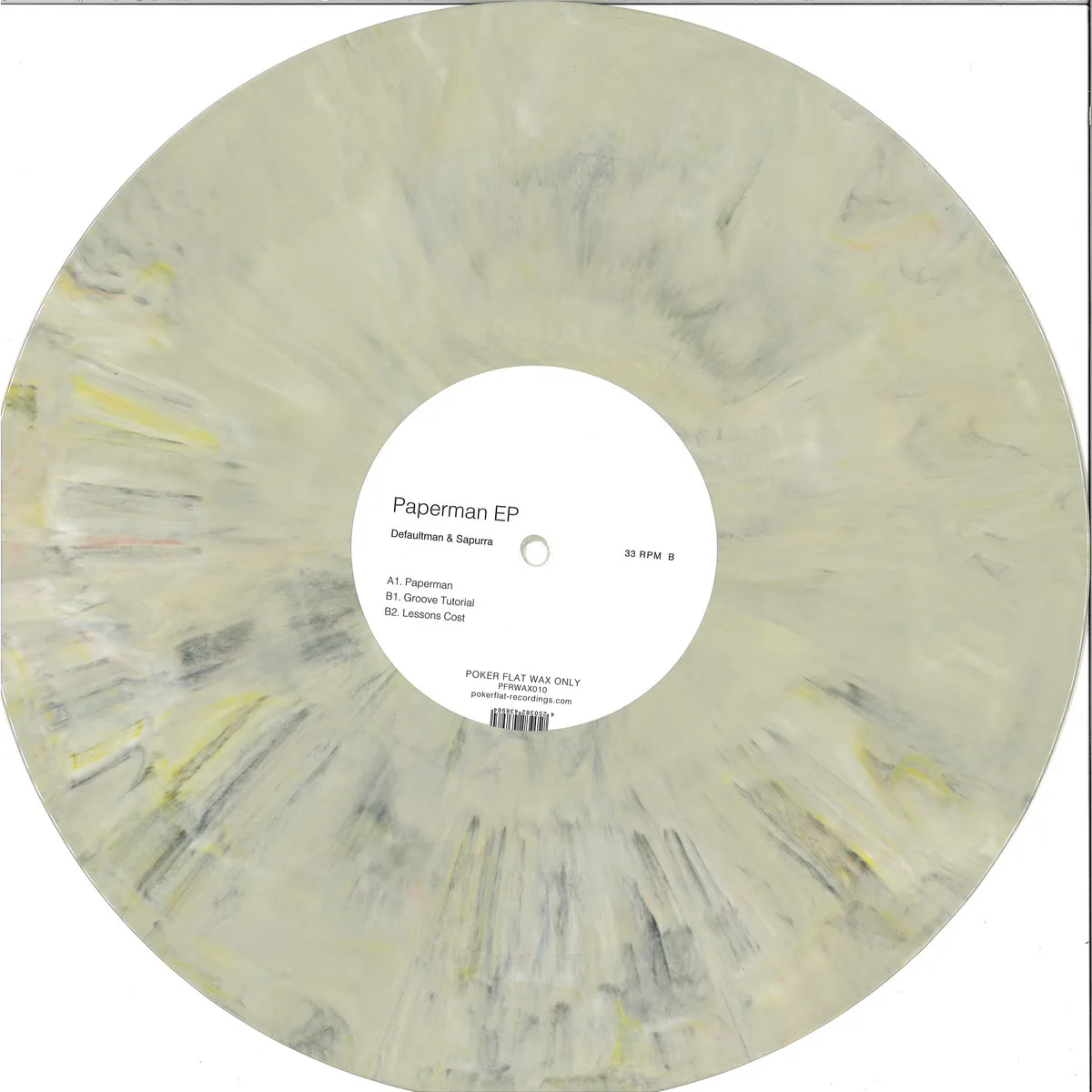 Back cover — Defaultman&Sapurra — Paperman EP