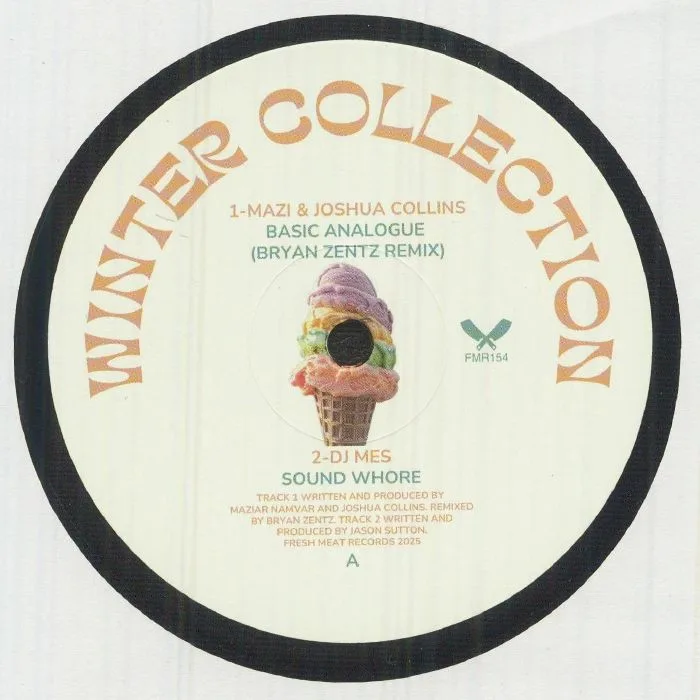 Front cover — MAZI / JOSHUA COLLINS / DJ MES / CESAR RAMIREZ / DA OUTLAWZ — Winter Collection (feat Bryan Zentz, Mike Huckaby mixes)