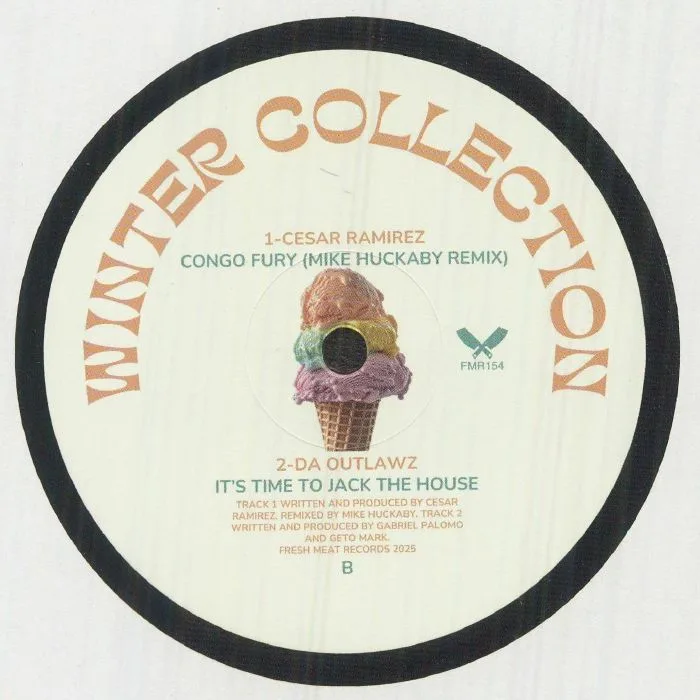 Back cover — MAZI / JOSHUA COLLINS / DJ MES / CESAR RAMIREZ / DA OUTLAWZ — Winter Collection (feat Bryan Zentz, Mike Huckaby mixes)