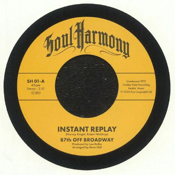 87TH OFF BROADWAY / LARRY SANDERS — Instant Replay