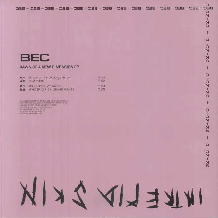 Back cover — BEC — Dawn Of A New Dimension EP