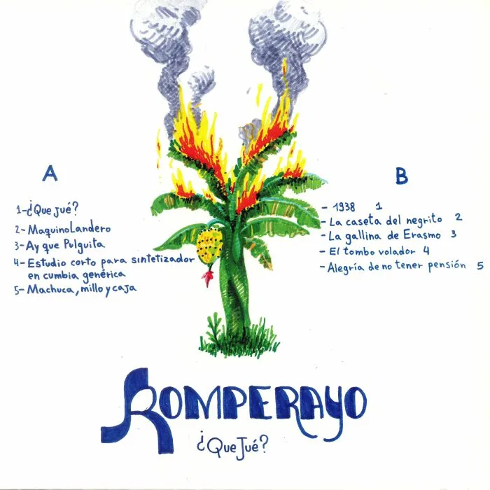 Обратная сторона обложки — ROMPERAYO — Que Jue?
