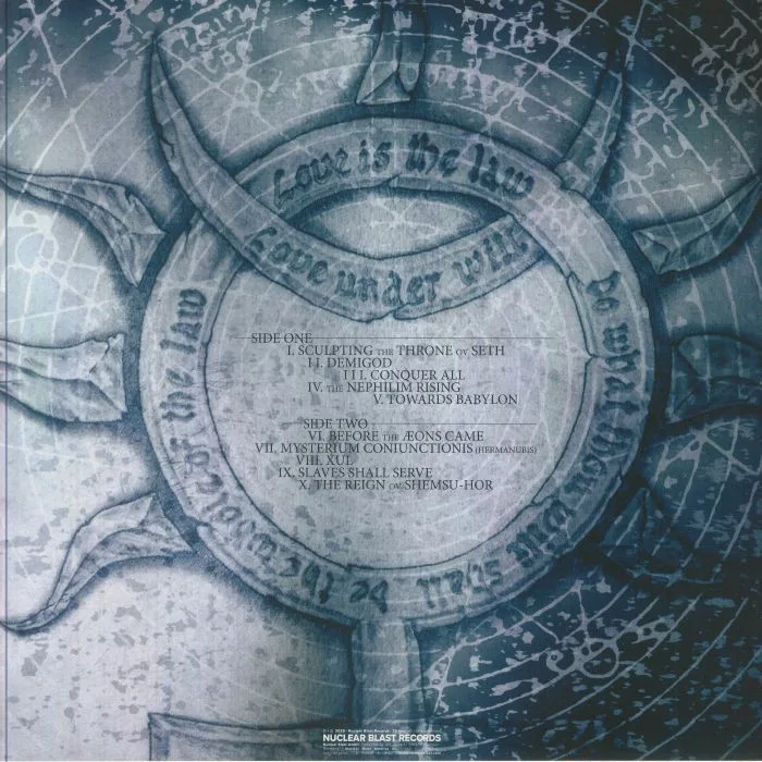 Back cover — BEHEMOTH — Demigod