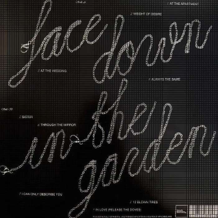 Back cover — TENNIS — Face Down In The Garden