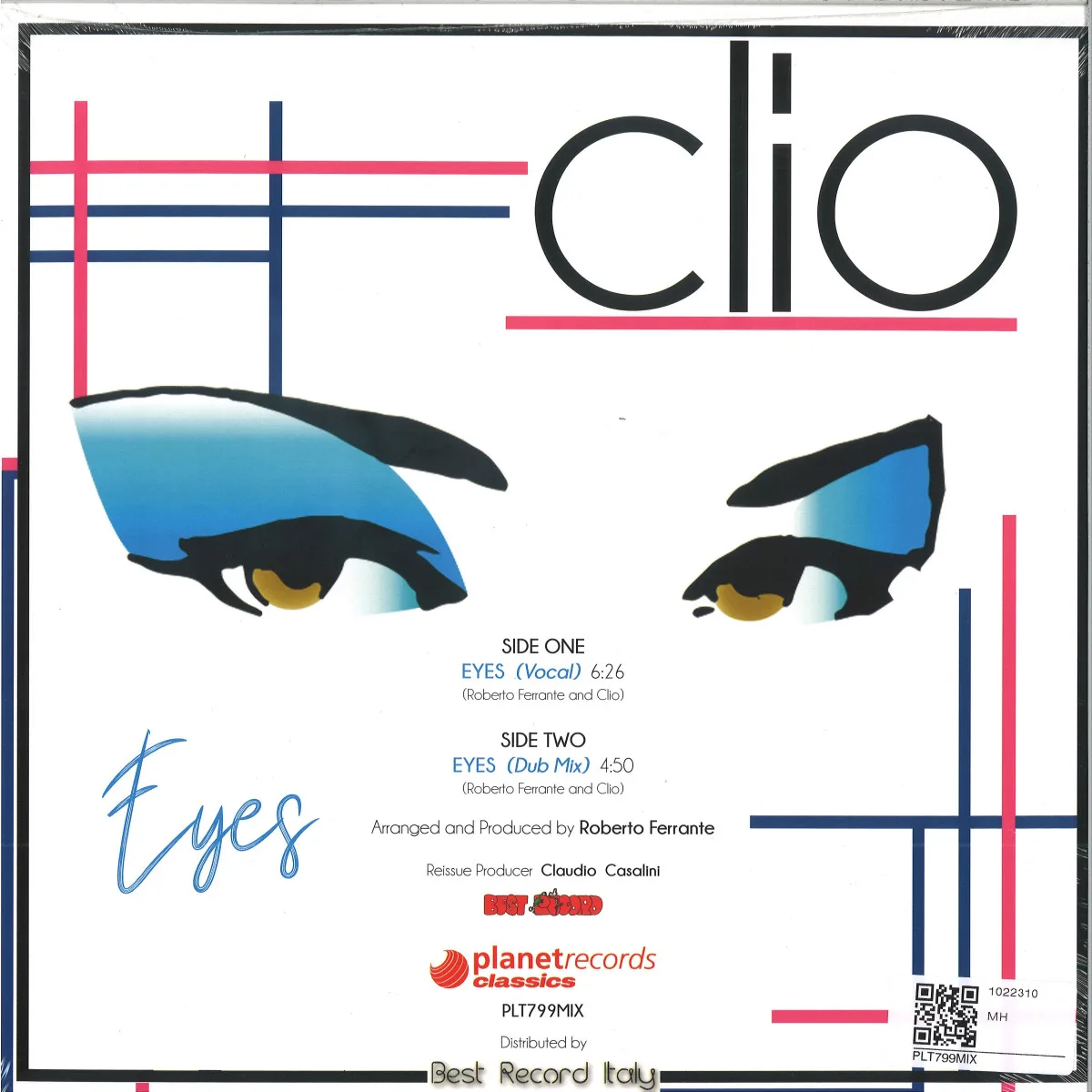 Обратная сторона обложки — Clio — Eyes