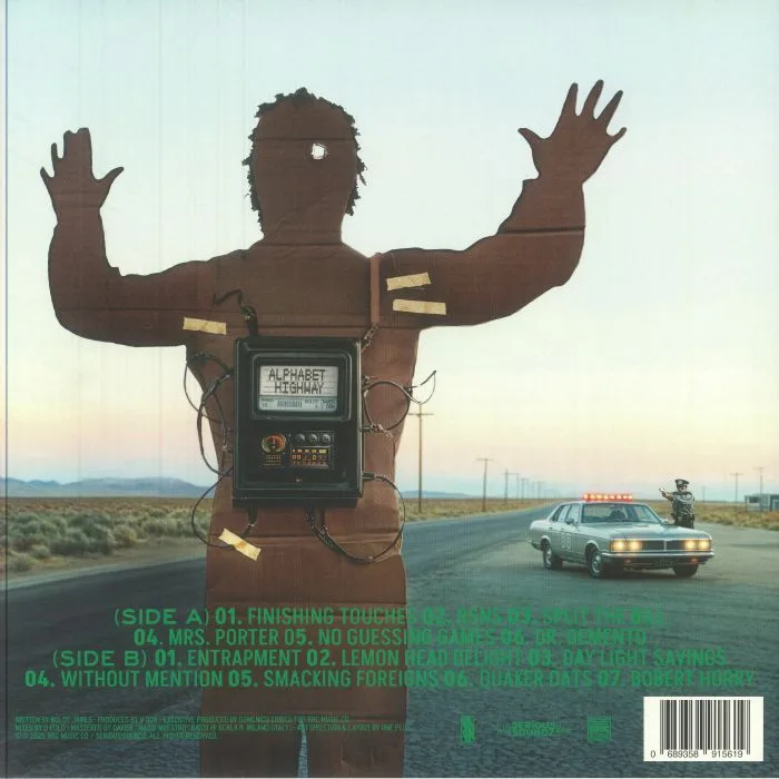 Back cover — Boldy JAMES / V DON — Alphabet Highway