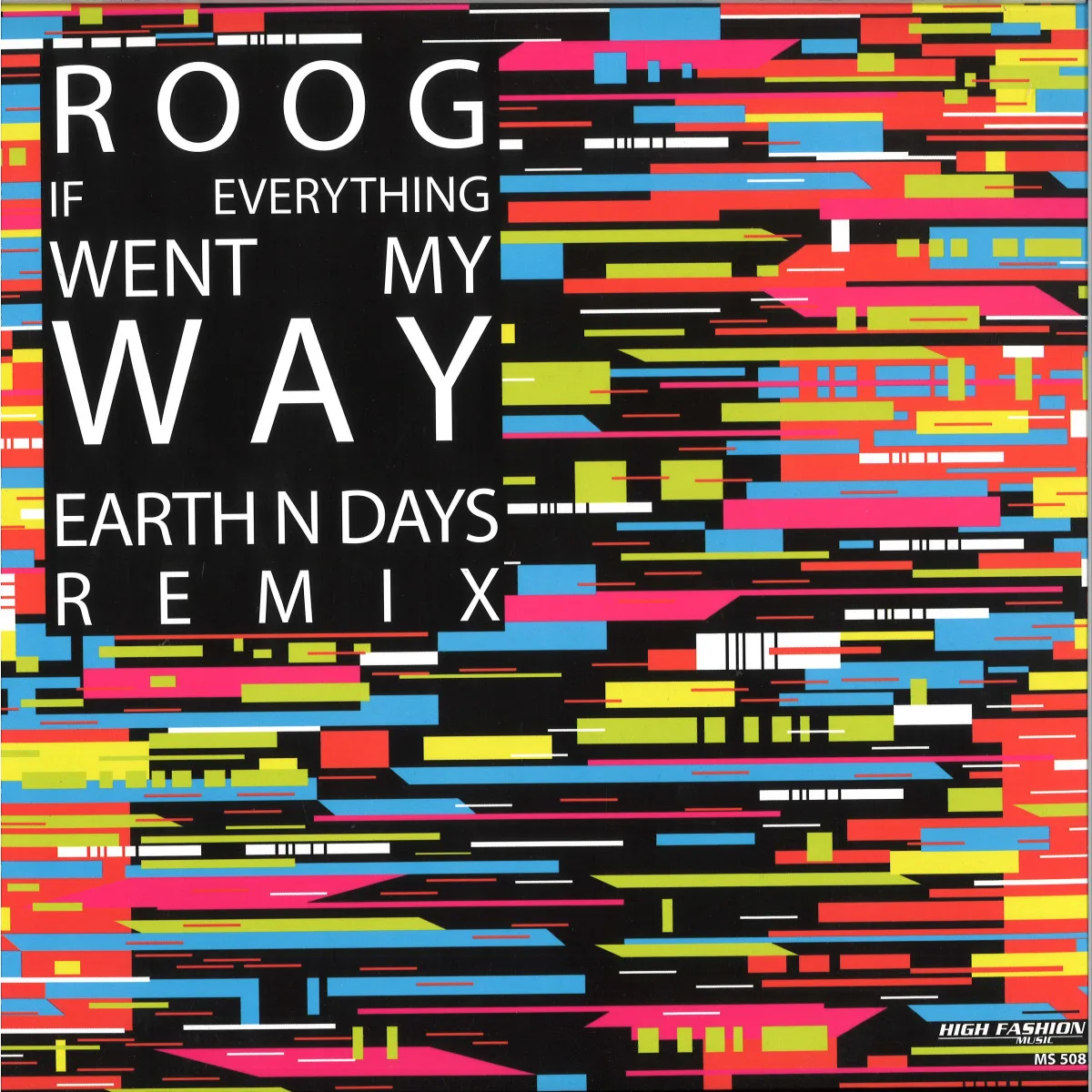 Front cover — Roog — IF EVERYTHING WENT MY MAY