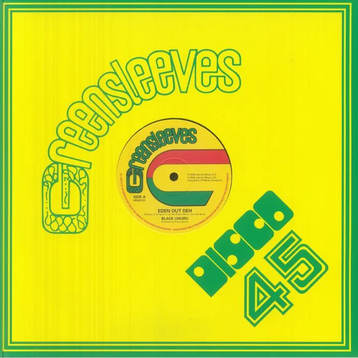 BLACK UHURU — Eden Out Deh