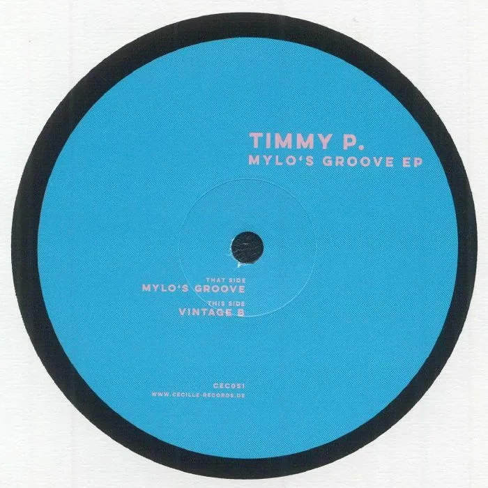 Back cover — Timmy P — Mylo’s Groove EP