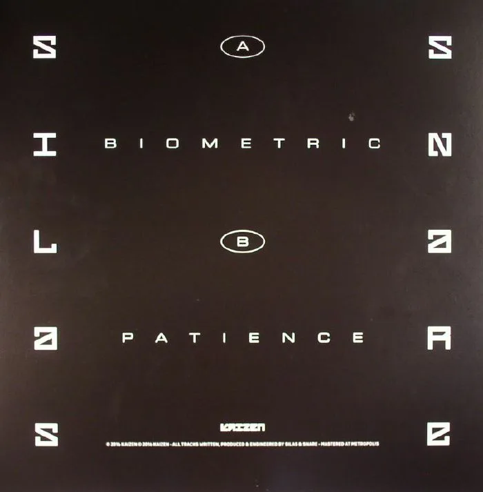 Back cover — SILAS & SNARE — Biometric EP