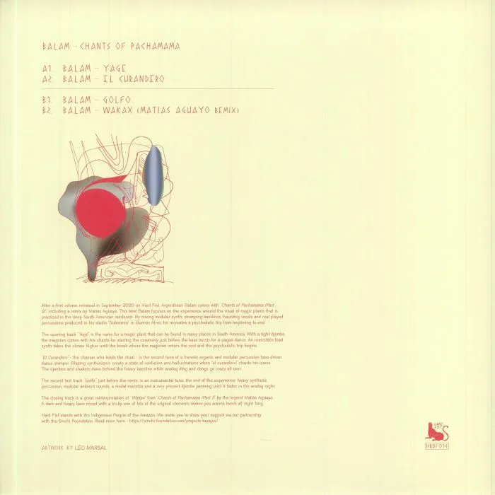 Back cover — BALAM — Chants Of Pachamama (Part 2)