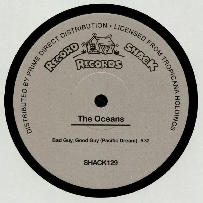 Front cover — The OCEANS — Bad Guy Good Guy (Pacific Dream)