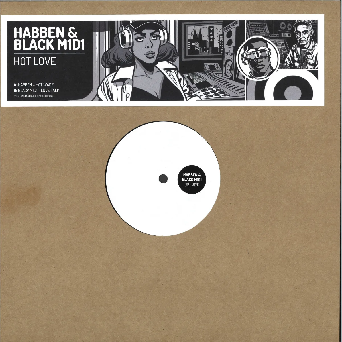 Front cover — Habben&Black M1D1 — Hot Love