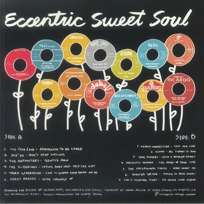 Back cover — VARIOUS — Eccentric Sweet Soul