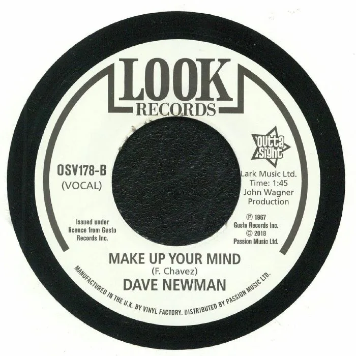 Back cover — Freddie CHAVEZ / DAVE NEWMAN — They'll Never Know Why