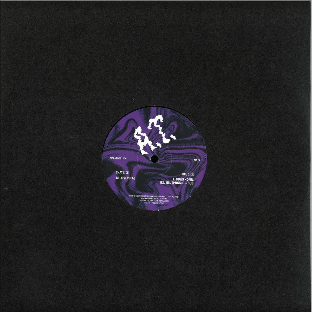 Back cover — A.t. — Overseas EP