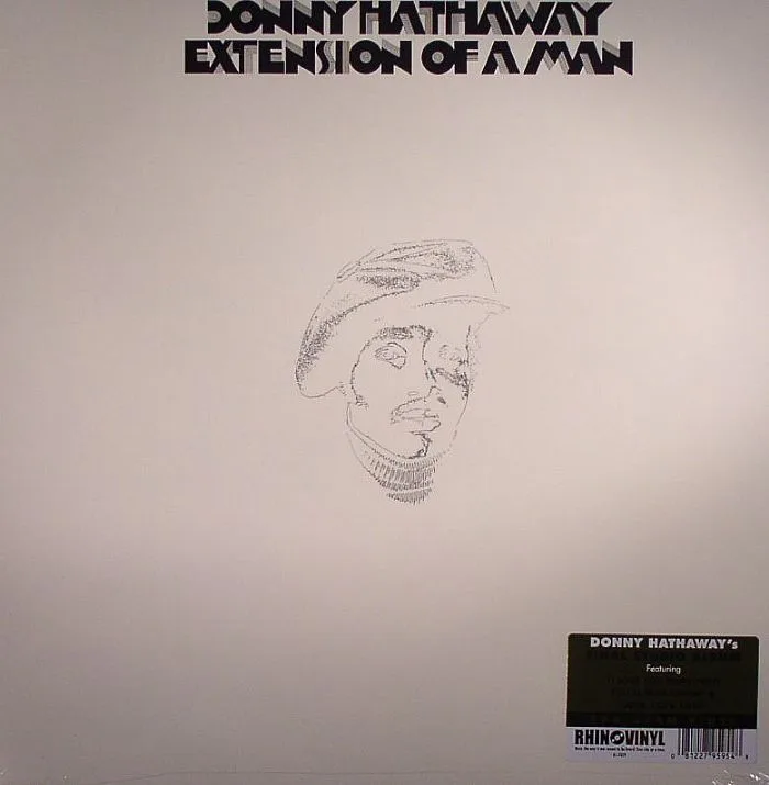 Лицевая сторона обложки — Donny HATHAWAY — Extension Of A Man