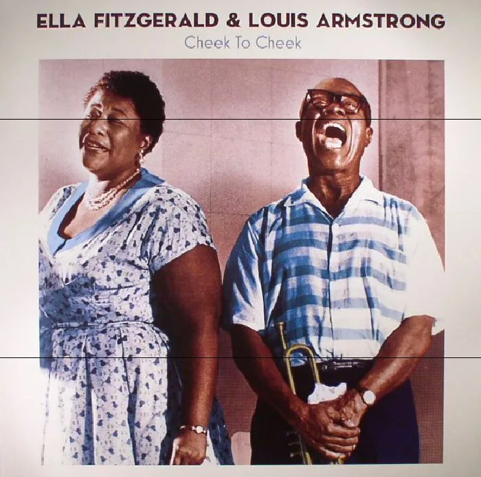 Лицевая сторона обложки — Ella FITZGERALD / LOUIS ARMSTRONG — Cheek To Cheek