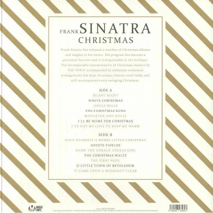 Back cover — Frank SINATRA — Christmas